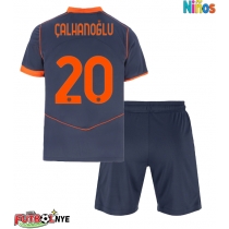 Camiseta Inter Milan Hakan Calhanoglu #20 Tercera Equipación para niños 2025-26 manga corta (+ pantalones cortos)